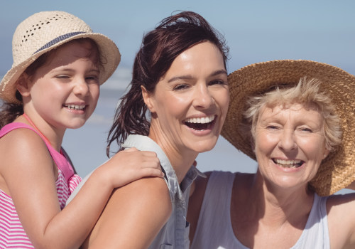 Which parent determines longevity in females?